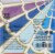 Caspari Color Wheel Napkins Perspective: back
