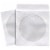 Maxell CD/DVD Storage Sleeve White 100/Pack MXLCD402 Perspective: back