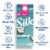 Silk Dairy Free Unsweetened Plain Coconut Milk Half Gallon Perspective: back