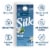 Silk Dairy Free Vanilla Soy Milk Half Gallon Perspective: back