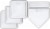 Franklin® MLB® Throw Down Rubber Base Set Perspective: back