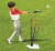 Franklin MLB Spring Swing Anti-Tip Batting Tee Perspective: back