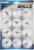 Franklin 40mm 1 Star White Table Tennis Balls Perspective: back