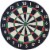 Franklin Blade Bristle Dartboard Perspective: back