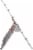 Franklin MLB Junior Deluxe Training Net - Black/Red Perspective: back