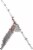 Franklin MLB Junior Deluxe Training Net - Black/Red Perspective: back