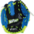 Franklin Neo-Grip® Series Baseball Glove and Ball Set - Blue/Lime Green Perspective: back