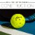Franklin X-40 Performance Outdoor Pickleballs - Optic Yellow Perspective: back