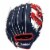 Franklin Field Master Series USA Regular Baseball Glove - Blue/Red Perspective: back