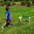 Franklin® Future Kids Soccer Goal Set Perspective: back