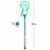 Franklin Sports Mini Lacrosse Stick - Blue Perspective: back