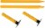 Franklin® Rubber Horseshoe Set Perspective: back
