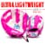 Franklin Sports Air Tech Baseball Glove with Ball - White/Pink Perspective: back