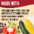 Smart Ones Zucchini Zesty Green Chile Sour Cream Sauce & Mozzarella Cheese Santa Fe Rice & Beans Perspective: back