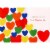 Pictura Martini Glass And Shimmering Hearts Valentine's Day Card Perspective: back