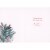 Pictura Bouquet of Blue Branches, Holly Berries, Candy Canes, Red Bow Wife Christmas Card Perspective: back