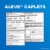 Aleve® Naproxen Sodium Pain Reliever Caplets 220mg Perspective: back