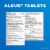 Aleve® Easy Open Arthritis Cap Naproxen Sodium Tablets 220mg Perspective: back