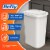 Hefty Touch Lid Trashcan - White Perspective: back