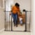 North States Riverstone Extra Tall/Wide Baby Gate Perspective: back