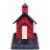 North States Lil Red School House Village Collection Bird Feeder  9084 Perspective: back
