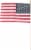 Annin Flagmakers American Hand Flag Perspective: back