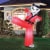 Occasions 6.5 Foot Inflatable Pre Lit Kung Fu Skeleton Halloween Yard Decoration Perspective: back