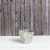 Novelty Artstone 11.5 x 12 in. Dia. Mint Resin & Stone Powder Ella Flower Pot Perspective: back