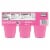 Snack Pack Pink Starburst Flavored Juicy Gels Cups Perspective: back