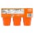 Snack Pack Fanta Orange Flavored Juicy Gels Perspective: back