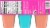 Snack Pack® Mermaid Splashes Pudding Perspective: back