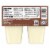 Snack Pack Vanilla Flavored Pudding Cups Perspective: back