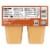 Snack Pack Butterscotch Pudding Cups Perspective: back