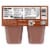 Snack Pack Sugar Free Chocolate Pudding Cups Perspective: back