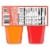 Snack Pack Sugar Free Strawberry & Orange Flavored Juicy Gels Perspective: back