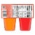 Snack Pack Strawberry And Orange Flavored Juicy Gels Perspective: back
