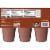 Snack Pack Super Size Chocolate Pudding Cups Perspective: back