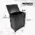 Redmon 5220BK Contemporary Country Laundry Hamper, Black Perspective: back