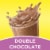 Nesquik® Double Chocolate Low Fat Milk Perspective: back