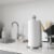 Umbra 330746-582 Tug Modern Stand Up Paper Towel Holder - Smoke Perspective: back