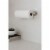 Umbra 1009237-410 Cappa Wall Mount Paper Towel Holder - Nickel Perspective: back