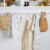 Martha Stewart Floral Vine Kitchen Towels Perspective: back