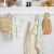 Martha Stewart Valley Plaid Kitchen Towels Perspective: back