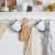 Martha Stewart Thin Striped Oven Mits Perspective: back