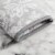 Martha Stewart Floral Vine Oven Mitts - Gray Perspective: back