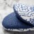 Martha Stewart Stripe Medallion Oven Mitts Perspective: back