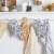 Martha Stewart Ditsy Floral Oven Mitts Perspective: back