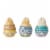 Jim Shore Bunny Eggs Mini Set/3 Polyresin Heartwood Creek 6012273 Perspective: back