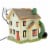 Department 56 Villages 7.75 The Kraken House Halloween Village Haunted Squid Octopus Perspective: back