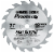 BLACK + DECKER Piranha 18T Carbide Saw Blade Perspective: back